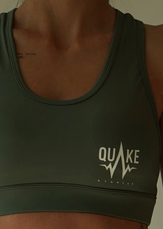 Quake Classic Sport Bra & Leggings Pair (Green)